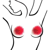 Sexy Af Nipple Couture Marabou Reusable Nipple Pasties Pasties